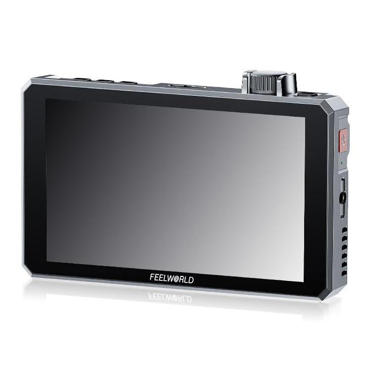 FEELWORLD SC6 6-inch 1500nit High Brightness Aluminium Filed Camera Video Monitor 3G SDI 4K HDMI-compatible 60Hz 1920 x 1080 IPS Screen(Black) - On-camera Monitors by FEELWORLD | Online Shopping UK | buy2fix