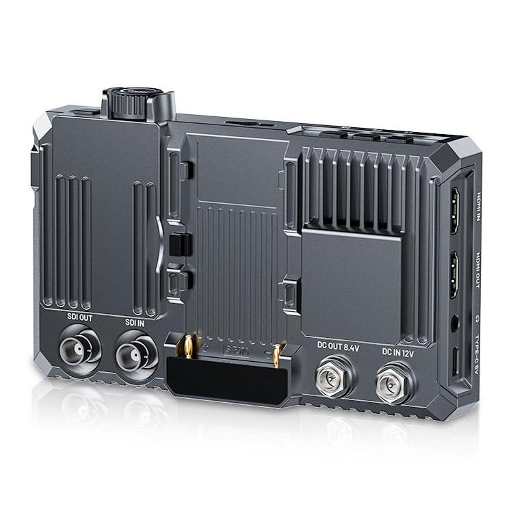 FEELWORLD SC6 6-inch 1500nit High Brightness Aluminium Filed Camera Video Monitor 3G SDI 4K HDMI-compatible 60Hz 1920 x 1080 IPS Screen(Black) - On-camera Monitors by FEELWORLD | Online Shopping UK | buy2fix