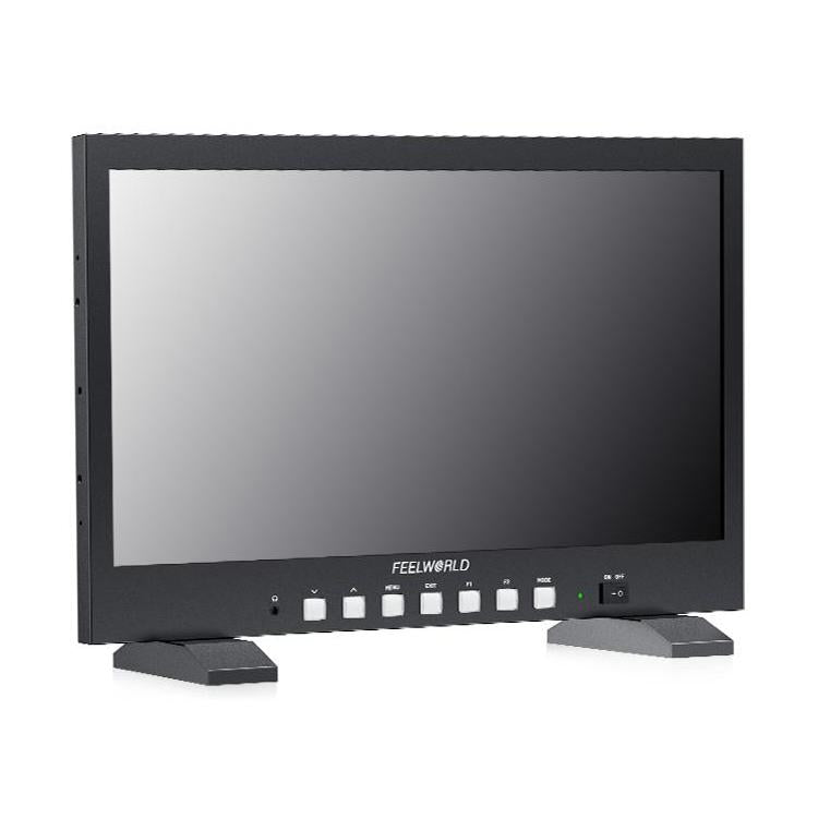 FEELWORLD FVM215-1000 21.5-inch Professional Production Broadcast Monitor High Brightness 1000nit Full HD IPS 4K 60Hz HDMI-compatible 3G-SDI Screen, US Plug(Black) - On-camera Monitors by FEELWORLD | Online Shopping UK | buy2fix
