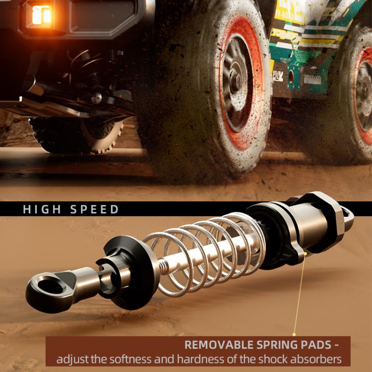 JJR/C C8820 1:18 4WD Carbon Brush Short Truck Off-road Remote Control Car(Purple) - RC Cars by JJR/C | Online Shopping UK | buy2fix