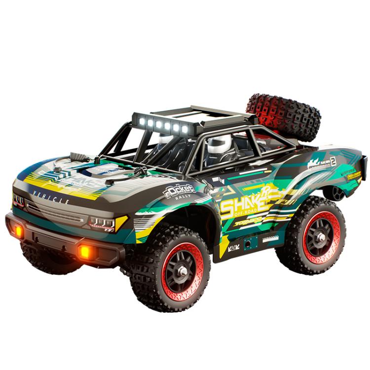 JJR/C C8820 1:18 4WD Carbon Brush Short Truck Off-road Remote Control Car(Green) - RC Cars by JJR/C | Online Shopping UK | buy2fix