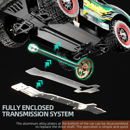 JJR/C C8820 1:18 4WD Carbon Brush Short Truck Off-road Remote Control Car(Green) - RC Cars by JJR/C | Online Shopping UK | buy2fix