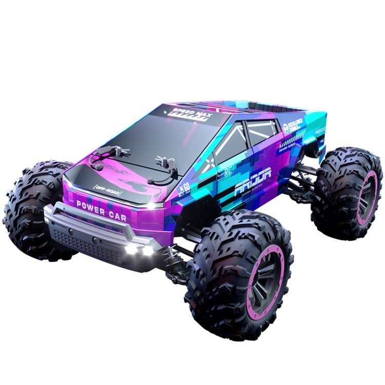 JJR/C C8821 Carbon Brush Four-wheel Drive High Speed Off-road Remote Control Car(Purple) - RC Cars by JJR/C | Online Shopping UK | buy2fix