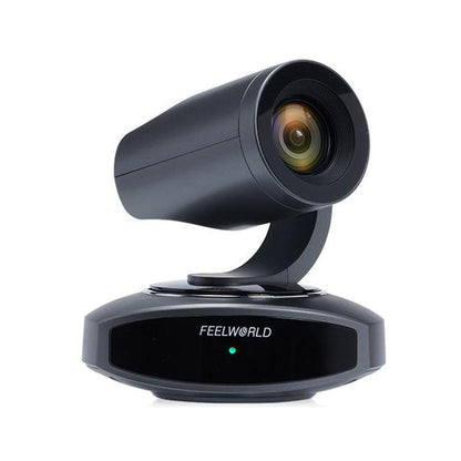 FEELWORLD 4K10X 4K PTZ Camera 10X Optical Zoom AI Tracking HDMI-compatible USB IP Remote Control(US Plug) - HD Camera by FEELWORLD | Online Shopping UK | buy2fix