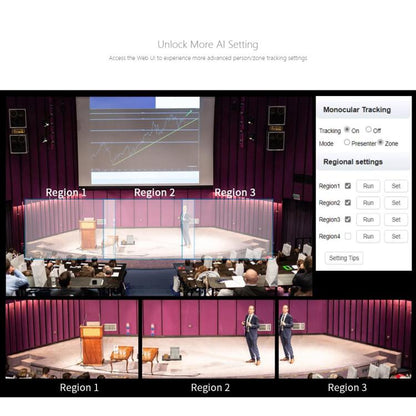 FEELWORLD HV10X Professional Streaming Camera Full HD 1080P 60fps USB 3.0 HDMI-compatible(EU Plug) - HD Camera by FEELWORLD | Online Shopping UK | buy2fix