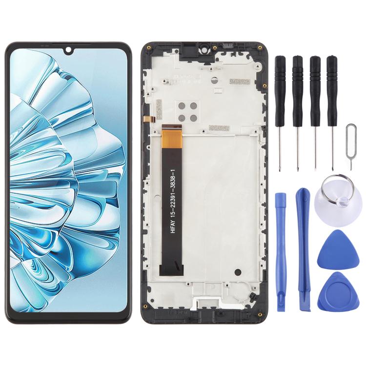For Cubot A20 LCD Screen Digitizer Full Assembly with Frame - Cubot by buy2fix | Online Shopping UK | buy2fix
