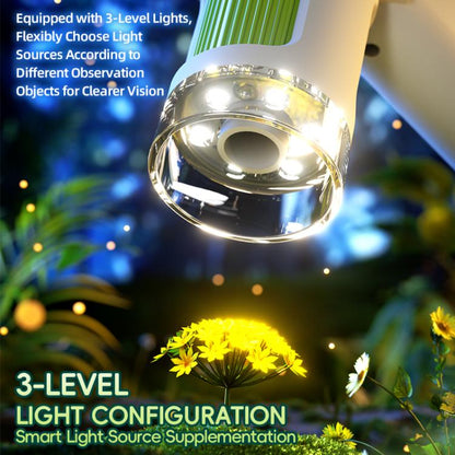 JJR/C P01 4.0 inch HD Color Screen 1600x Children Electron Microscope(Grey) - Digital Microscope by JJR/C | Online Shopping UK | buy2fix