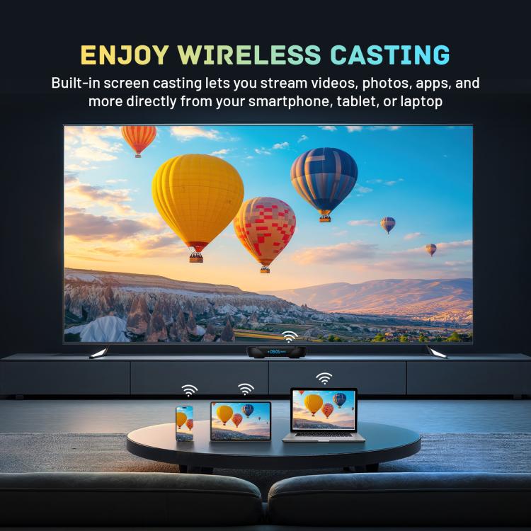 HK1 RBOX X50 Android 14 Smart TV Box with Remote Control, 4GB+32GB, Amlogic S905A Quad-Core(EU Plug) - Amlogic S905 by buy2fix | Online Shopping UK | buy2fix