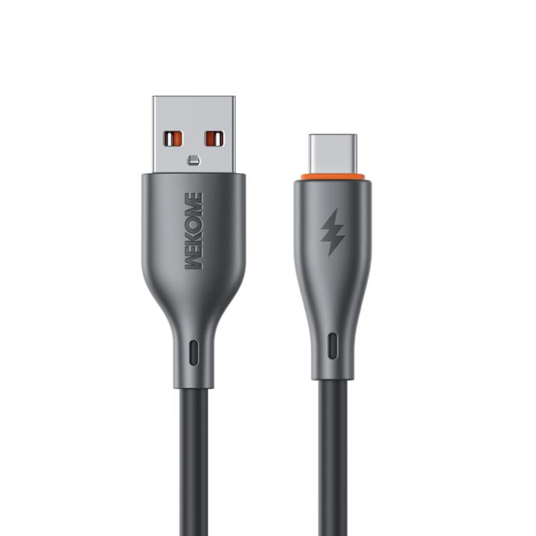 WK WDC-116a 66W USB to Type-C Fast Charging Data Cable, Length: 1m(Black) - USB-C & Type-C Cable by WK | Online Shopping UK | buy2fix