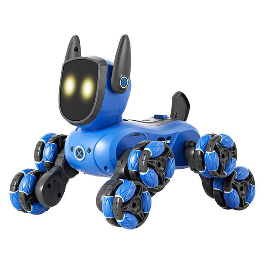 JJR/C Q200 Small Eight-wheeled Multi-function Remote Control Robot Dog(Blue) - RC Cars by JJR/C | Online Shopping UK | buy2fix