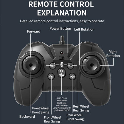 JJR/C Q200 Small Eight-wheeled Multi-function Remote Control Robot Dog(Blue) - RC Cars by JJR/C | Online Shopping UK | buy2fix