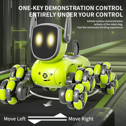 JJR/C Q200 Small Eight-wheeled Multi-function Remote Control Robot Dog(Green) - RC Cars by JJR/C | Online Shopping UK | buy2fix