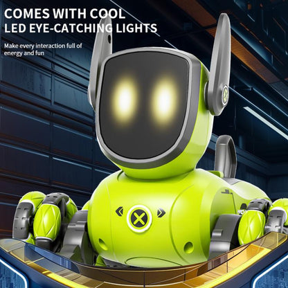 JJR/C Q200 Small Eight-wheeled Multi-function Remote Control Robot Dog with RC Watch(Green) - RC Cars by JJR/C | Online Shopping UK | buy2fix