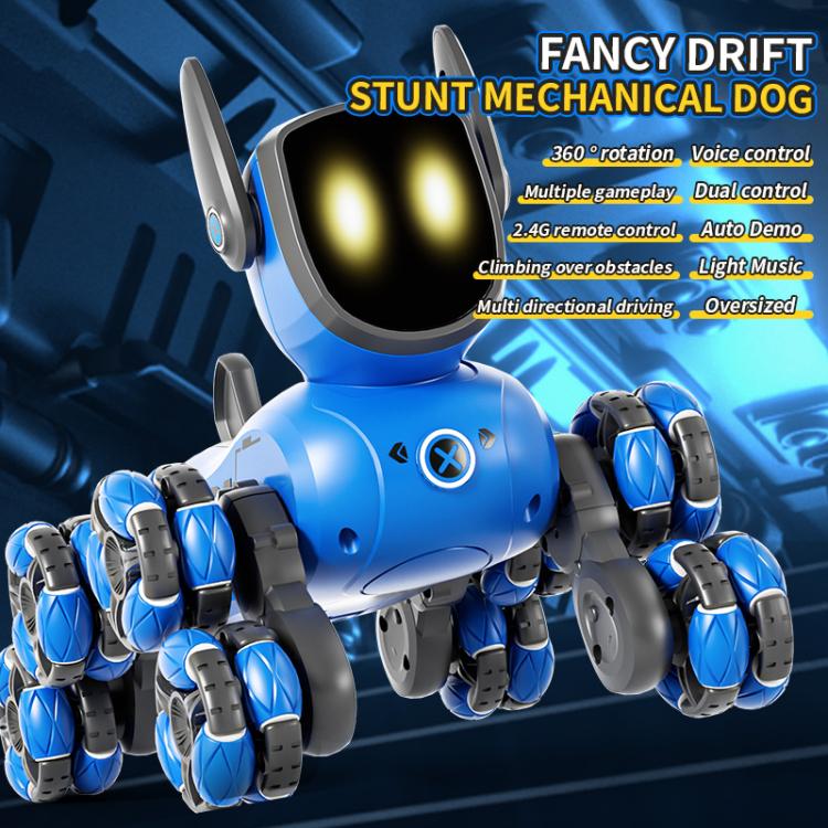 JJR/C Q200 Small Eight-wheeled Multi-function Remote Control Robot Dog with RC Watch(Green) - RC Cars by JJR/C | Online Shopping UK | buy2fix