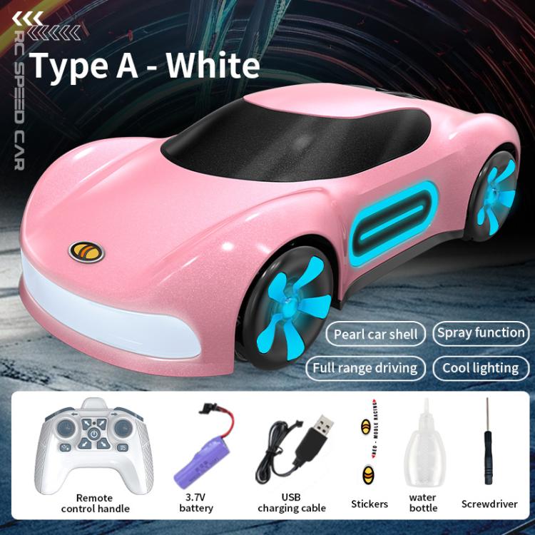 JJR/C Q206 A Future Technology New Energy Concept Remote Control Car, Style:Single Control(Pink) - RC Cars by JJR/C | Online Shopping UK | buy2fix