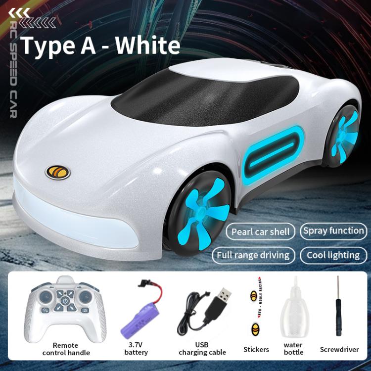 JJR/C Q206 A Future Technology New Energy Concept Remote Control Car, Style:Single Control(White) - RC Cars by JJR/C | Online Shopping UK | buy2fix