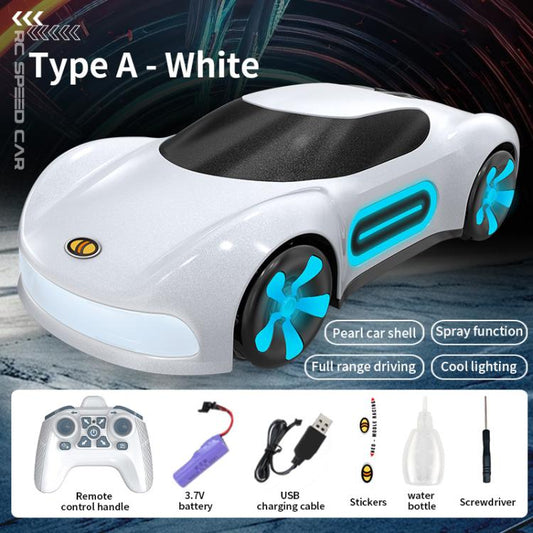 JJR/C Q206 A Future Technology New Energy Concept Remote Control Car, Style:Single Control(White) - RC Cars by JJR/C | Online Shopping UK | buy2fix