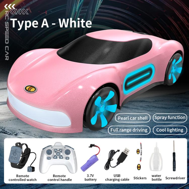 JJR/C Q206 A Future Technology New Energy Concept Remote Control Car, Style:Dual Control(Pink) - RC Cars by JJR/C | Online Shopping UK | buy2fix