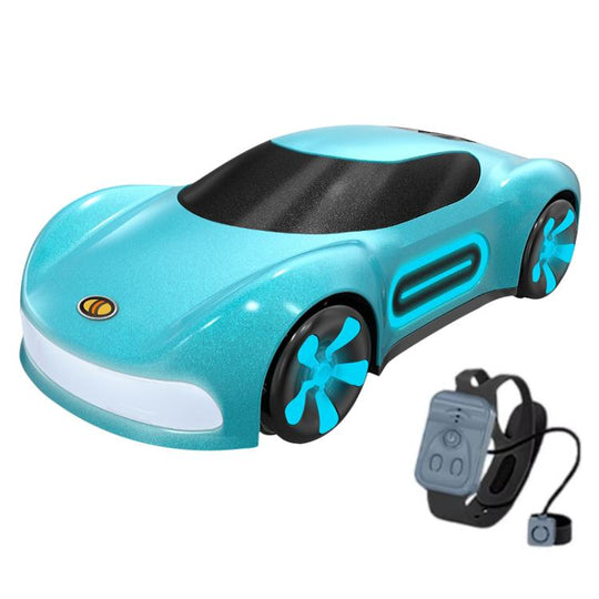 JJR/C Q206 A Future Technology New Energy Concept Remote Control Car, Style:Dual Control(Blue)