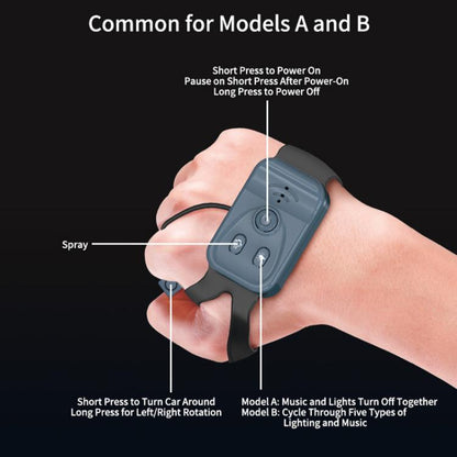 JJR/C Q206 A Future Technology New Energy Concept Remote Control Car, Style:Dual Control(Pink) - RC Cars by JJR/C | Online Shopping UK | buy2fix