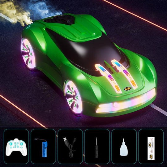 JJR/C Q206 B Future Technology New Energy Concept Remote Control Car, Style:Single Control(Green)