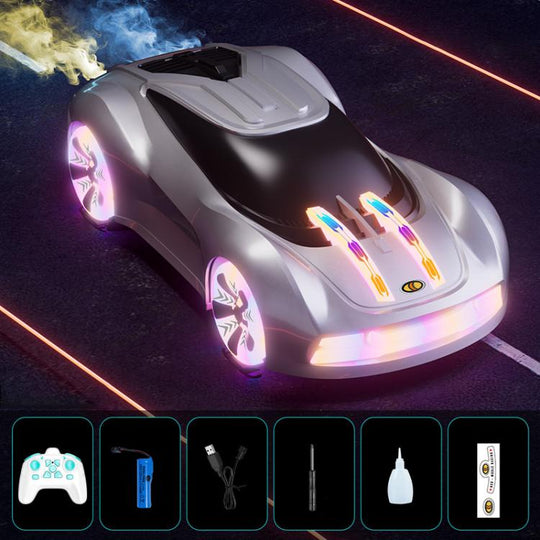 JJR/C Q206 B Future Technology New Energy Concept Remote Control Car, Style:Single Control(Grey)