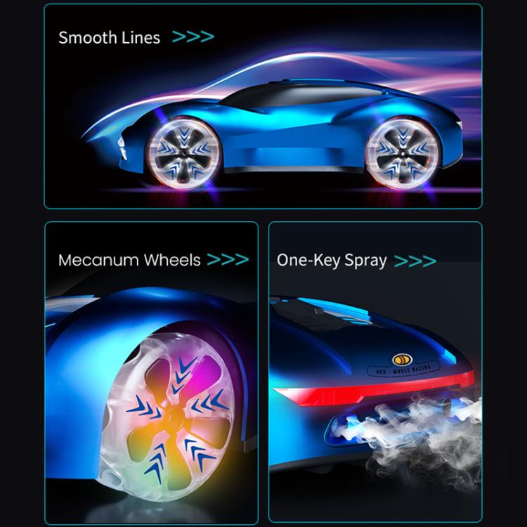 JJR/C Q206 B Future Technology New Energy Concept Remote Control Car, Style:Single Control(Grey) - RC Cars by JJR/C | Online Shopping UK | buy2fix