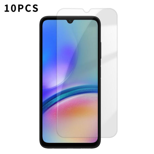 For Galaxy A05s Kalebol 10pcs High-Aluminum Semi-Screen Anti-Fingerprint HD Tempered Glass Film