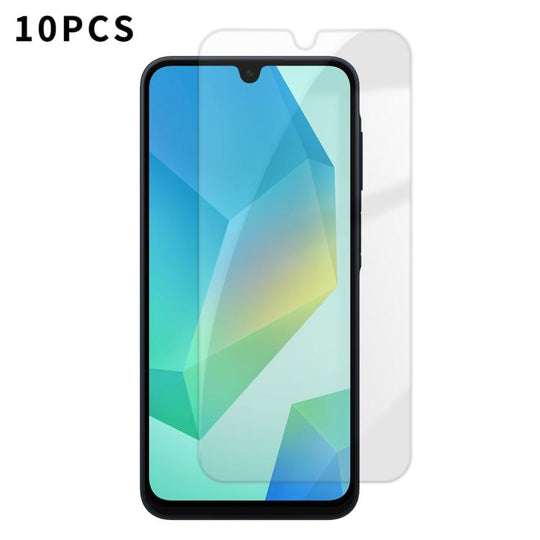 For Galaxy A16 4G / 5G Kalebol 10pcs High-Aluminum Semi-Screen Anti-Fingerprint HD Tempered Glass Film