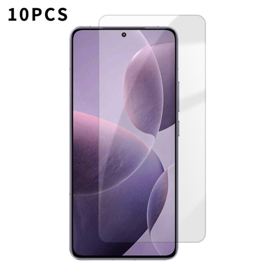 For Redmi K70 Pro Kalebol 10pcs High-Aluminum Semi-Screen Anti-Fingerprint HD Tempered Glass Film