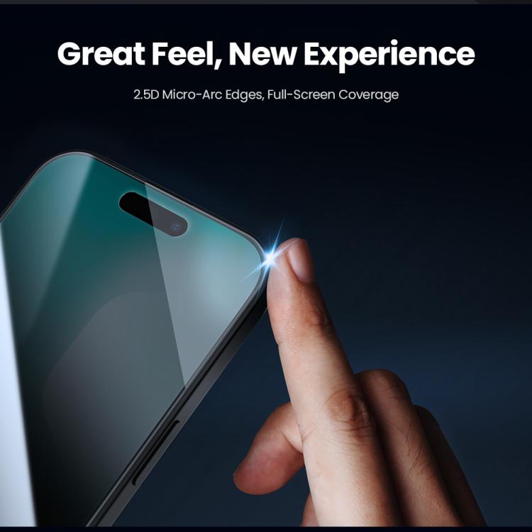 For iPhone 17 Pro Max NILLKIN Guardian Full Coverage Privacy Tempered Glass Film with Dust-free Cabin - iPhone 17 Pro Max Tempered Glass by NILLKIN | Online Shopping UK | buy2fix