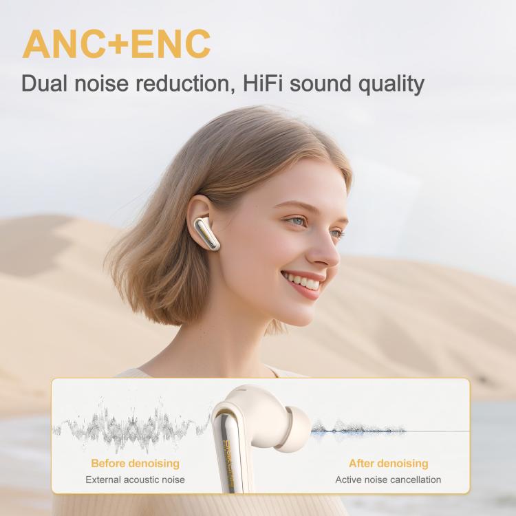 ONIKUMA TX610 Dual Mode 2.4G Receiver and Wireless Bluetooth Earphone(Beige) - Bluetooth Earphone by ONIKUMA | Online Shopping UK | buy2fix