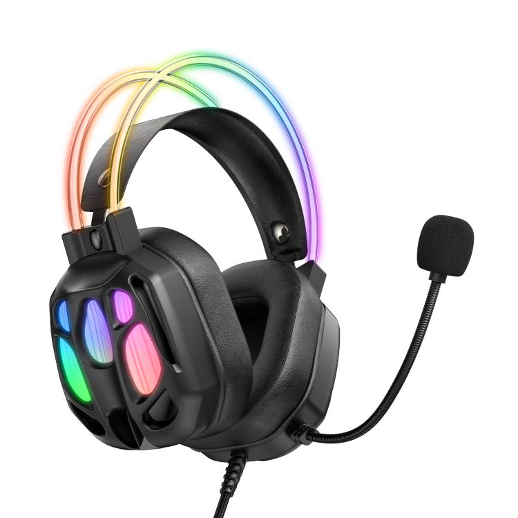 ONIKUMA X89 RGB Wired Earphone with Microphone(Black) - Multimedia Headset by ONIKUMA | Online Shopping UK | buy2fix