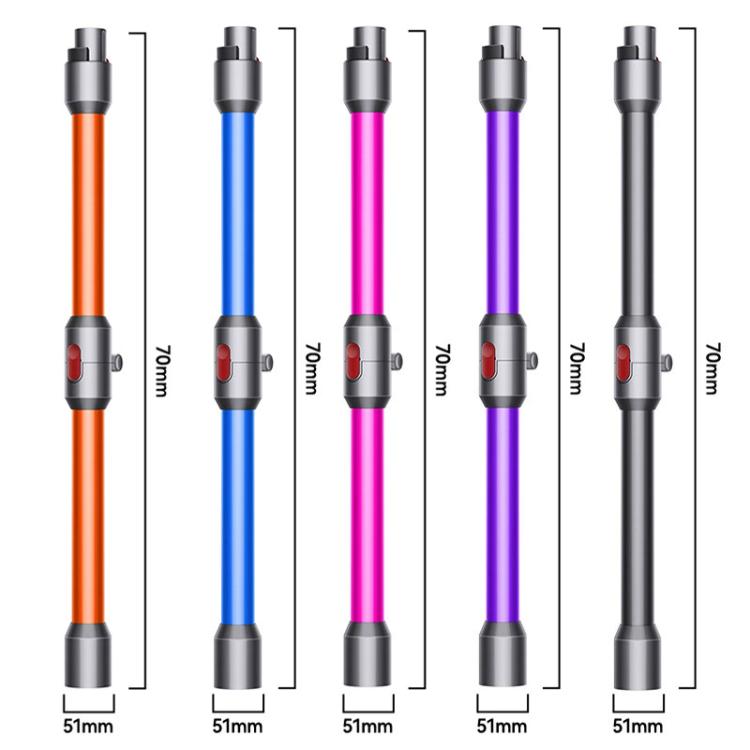 Metal Folding Extension Rod For Dyson V7 / V8 / V10 / V11 / V15 Vacuum Cleaner(Blue) - For Dyson Accessories by buy2fix | Online Shopping UK | buy2fix