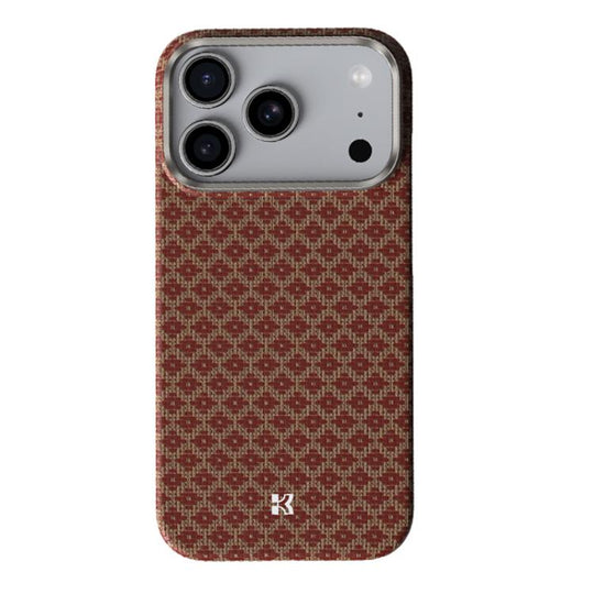For iPhone 18 Pro Max / 17 Pro Max Benks Color Shield C1 Classic Kevlar Woven Diamond MagSafe Phone Case(Orange)