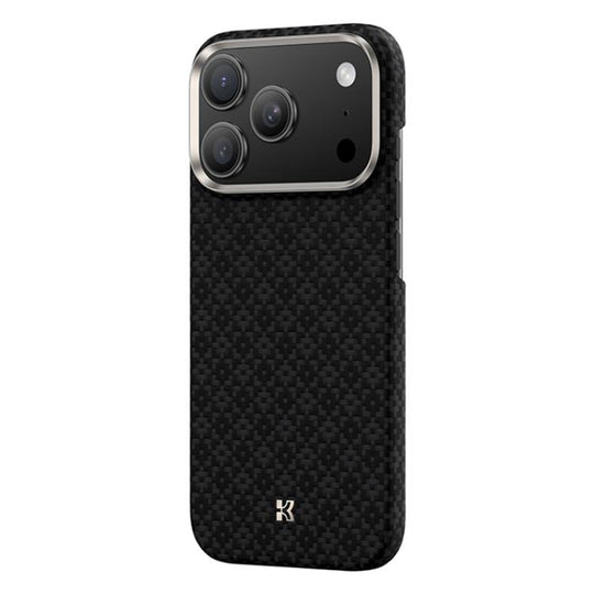 For iPhone 18 Pro Max / 17 Pro Max Benks Color Shield C1 Classic Kevlar Woven Diamond MagSafe Phone Case(Black)