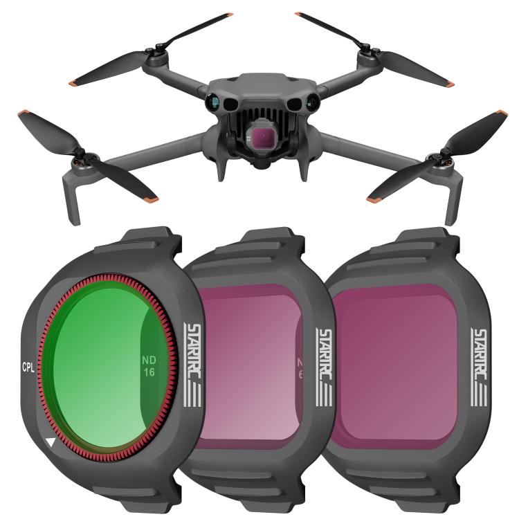 For DJI Mini 5 Pro STARTRC Camera Lens Filter, Filter:3 in 1 CPL ND16/64 - Lens Filter by STARTRC | Online Shopping UK | buy2fix