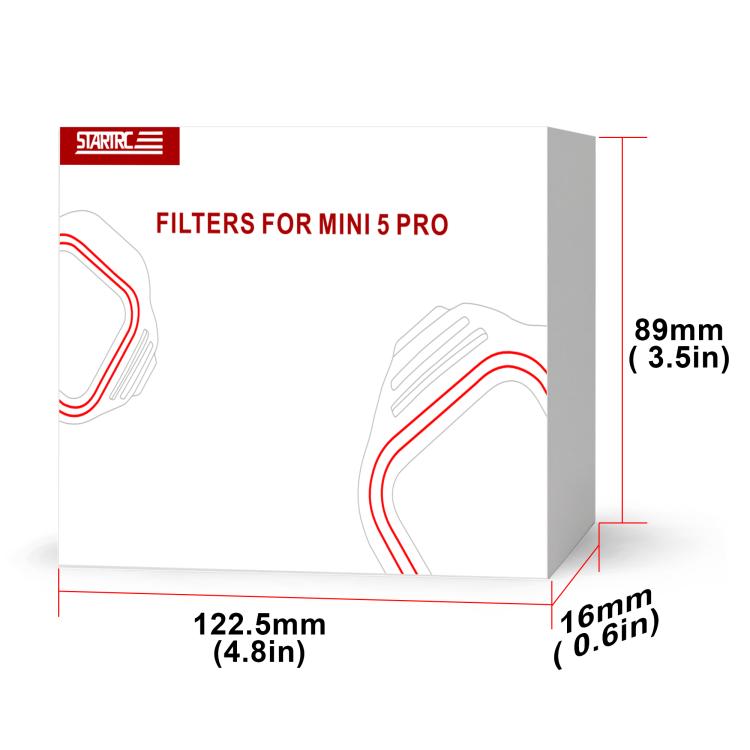 For DJI Mini 5 Pro STARTRC Camera Lens Filter, Filter:6 in 1 Mixed Filter - Lens Filter by STARTRC | Online Shopping UK | buy2fix