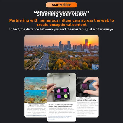 For DJI Mini 5 Pro STARTRC Camera Lens Filter, Filter:6 in 1 Mixed Filter - Lens Filter by STARTRC | Online Shopping UK | buy2fix