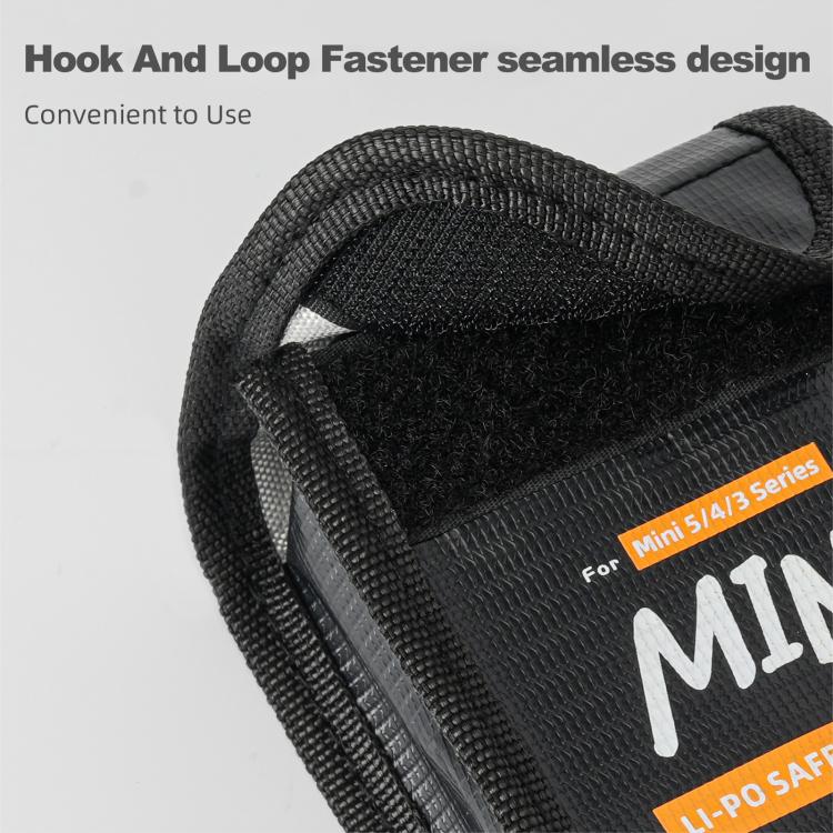 For DJI Mini 5 / 4 / 3 Series Sunnylife Battery Explosion-proof Safe Bag Protective Li-Po Safe Bag(For 1pc Battery) - Carry Cases & Bags by Sunnylife | Online Shopping UK | buy2fix