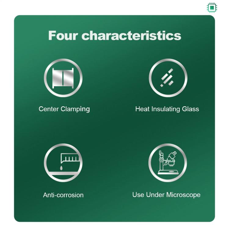 BEST BST-001X Ring-Shaped Toughened Heat Insulated Motherboard Repair Glass Fixture - Repair Fixture by BEST | Online Shopping UK | buy2fix