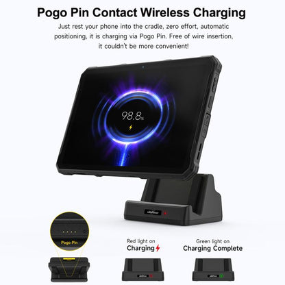 Ulefone 10W Desk Charging Dock For Armor Pad 4 Series(Black) - Dock Charger by Ulefone | Online Shopping UK | buy2fix