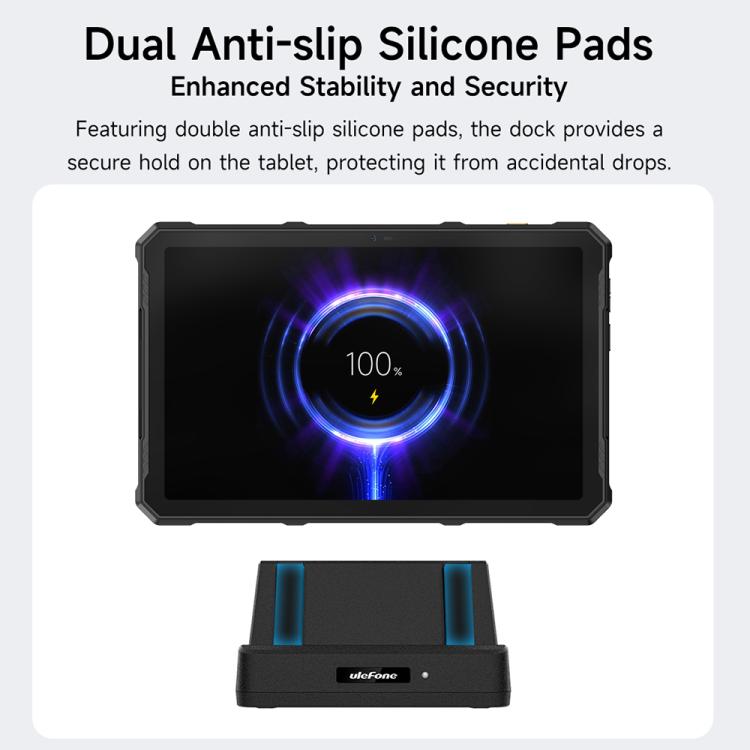 Ulefone 10W Desk Charging Dock For Armor Pad 4 Series(Black) - Dock Charger by Ulefone | Online Shopping UK | buy2fix