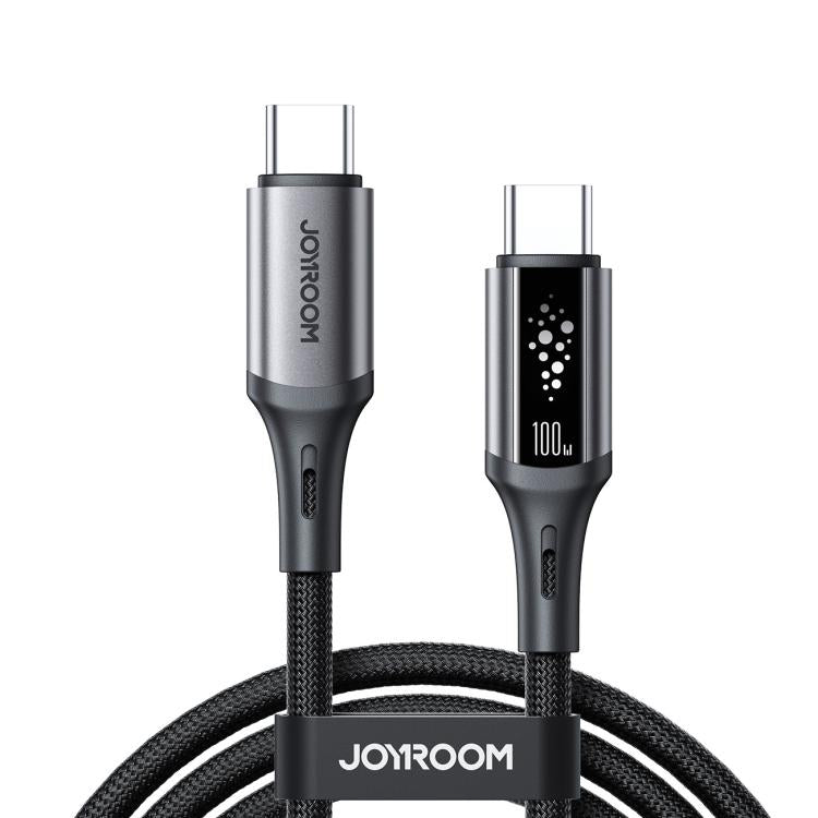 JOYROOM S-A60 StarTalk Series 100W Type-C to Type-C Fast Charging Data Cable, Length: 1.2m(Black) - USB-C & Type-C Cable by JOYROOM | Online Shopping UK | buy2fix