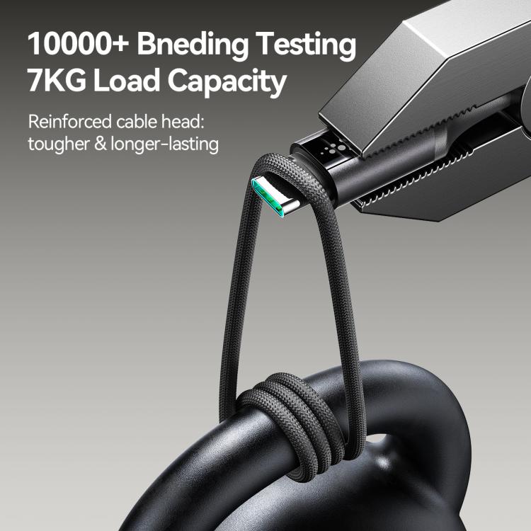 JOYROOM S-A60 StarTalk Series 100W Type-C to Type-C Fast Charging Data Cable, Length: 1.2m(Black) - USB-C & Type-C Cable by JOYROOM | Online Shopping UK | buy2fix