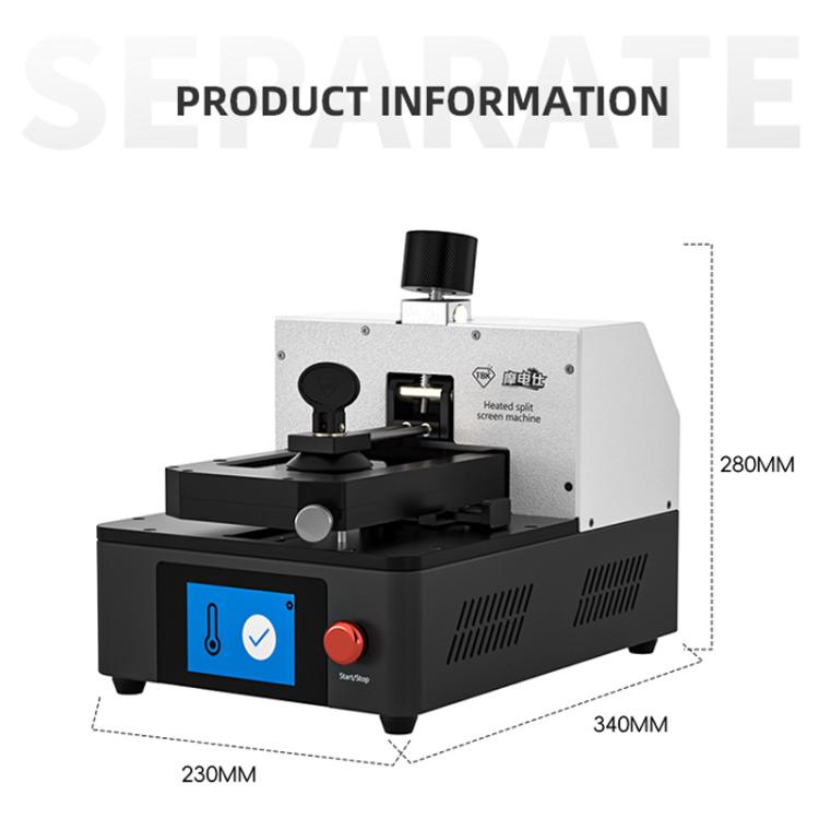 TBK 288H Frame Heating Screen Removal Machine for iPhone, Plug:EU Plug - Separation Equipment by TBK | Online Shopping UK | buy2fix