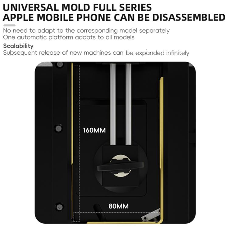 TBK 288H Frame Heating Screen Removal Machine for iPhone, Plug:UK Plug - Separation Equipment by TBK | Online Shopping UK | buy2fix