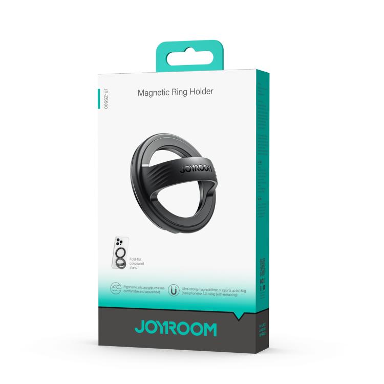 JOYROOM JR-ZS500 Magnetic Phone Ring Holder(Black) - Ring Holder by JOYROOM | Online Shopping UK | buy2fix