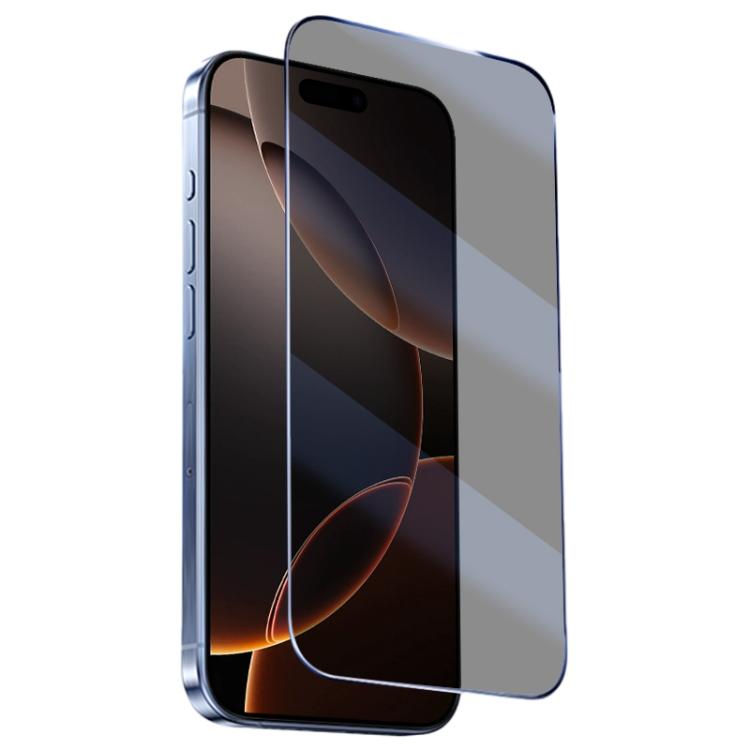 For iPhone 16 Pro Max REMAX 0.15mm Privacy Tempered Glass Film - iPhone 16 Pro Max Tempered Glass by REMAX | Online Shopping UK | buy2fix