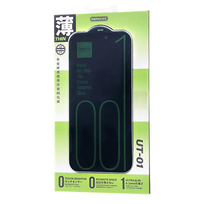 For iPhone 16 Pro Max REMAX 0.15mm Privacy Tempered Glass Film - iPhone 16 Pro Max Tempered Glass by REMAX | Online Shopping UK | buy2fix